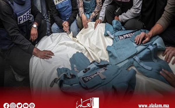 اغتيال صحفيين في قصف استهدف خيمتهم بمدينة غزة