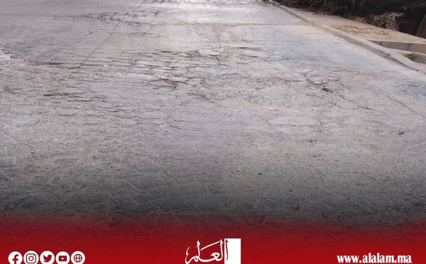 إشكالية الحفر بشارع في تطوان.. سنوات من الانتظار دون إصلاح
