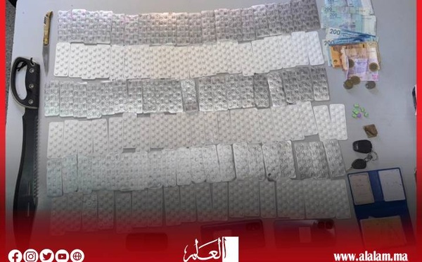 توقيف مروجين للمخدرات بأكادير