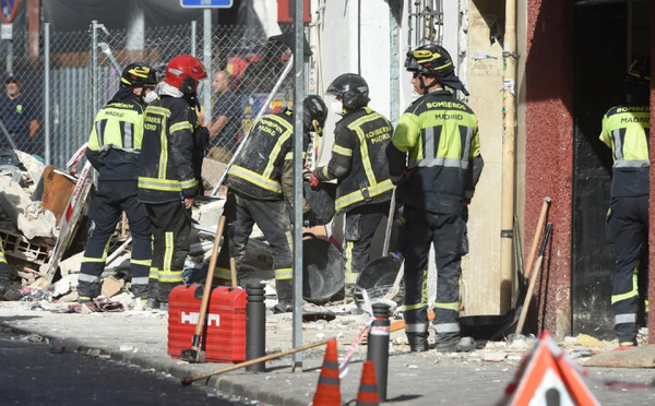 25 جريحا إثر انفجار في مطعم بمدريد