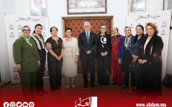 الدكتور نزار بركة يستقبل وفدا عن ائتلاف التنظيمات النسائية الحزبية