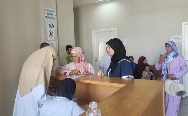 أمان 33 :القافلة الطبية السادسة بالقصر الكبير حصيلة إيجابية تلامس احتياجات السكان