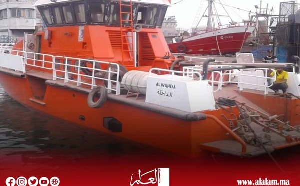 تدخل ناجح لخافرة الإنقاذ بالداخلة