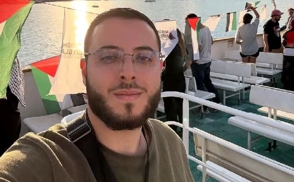 الاحتلال الاسرائيلي يفرج عن الصحفي الشاب ابن الحسيمة ياسن أكوح