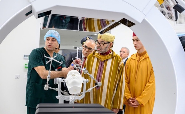 جلالة الملك يدشن المستشفى الجامعي الدولي محمد السادس للرباط