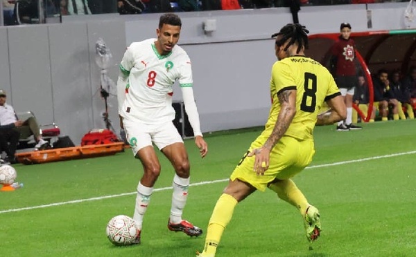 المغرب يفتتح ملعب طنجة الكبير بفوز صعب تحت الأمطار على الموزمبيق