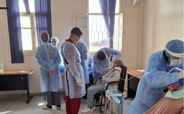 قافلة طبية متعددة التخصصات لفائدة أكثر من 650 مستفيد من ساكنة تادرت