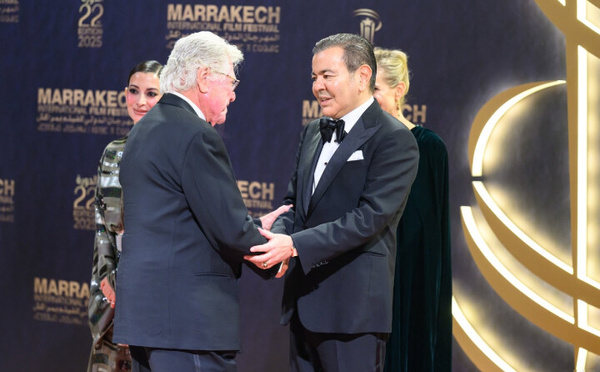 مولاي رشيد يترأس حفل عشاء أقامه جلالة الملك بمناسبة افتتاح المهرجان الدولي للفيلم بمراكش