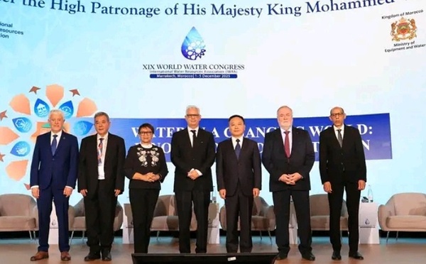 اختتام المؤتمر العالمي للماء بـ"إعلان مراكش" الداعي إلى الارتقاء بالماء إلى مرتبة أولوية عالمية