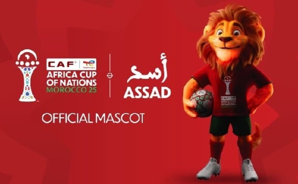 الكاف تعلن عن شعار “أسد ASSAD "… تميمة لكأس أمم إفريقيا المغرب