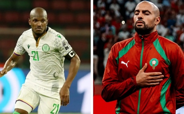 تشكيلة منتخبي المغرب وجزر القمر للمباراة الافتتاحية في الكان