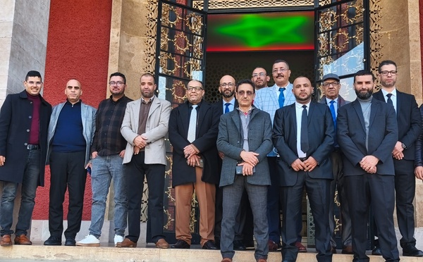 .وفد من جماعة إضمين بأكادير يقوم بزيارة إلى مجلس النواب