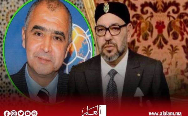 جلالة الملك يعزي أفراد أسرة الصحفي الرياضي القدير نجيب السالمي