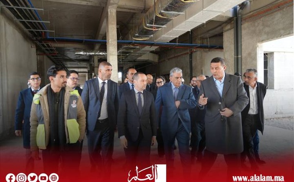تعزيزاً للعرض الصحي بأقاليمنا الجنوبية: التهراوي يتفقد أشغال تشييد المركزين الاستشفائيين الجامعيين بالعيون وكلميم