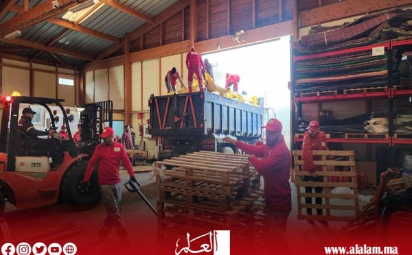 الهلال الأحمر المغربي بإقليم العرائش: تعبئة إنسانية متواصلة في مواجهة الفيضانات