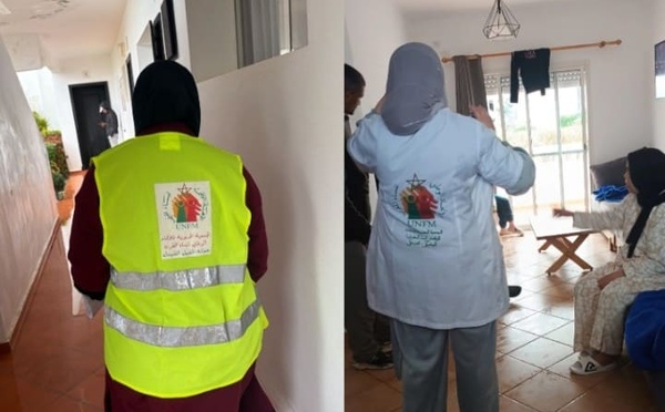 حملة تواصلية للمساعدة والدعم النفسي, لفائدة العائلات المتضررة من فيضانات القصر الكبير