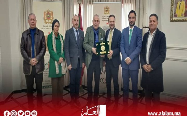 رئيس غرفة التجارة والصناعة للجهة يستقبل وفدا من مجموعة الصداقة البرلمانية المغربية البولونية
