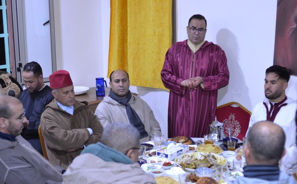 إفطار جماعي  بمركز الأمل للأشخاص في وضعية صعبة بأزيلال   بلمسة إنسانية