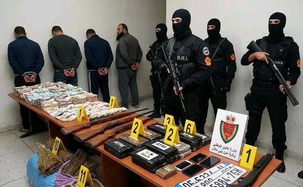 أمن بني ملال يوقف عصابة متورطة في محاولة قتل شرطي