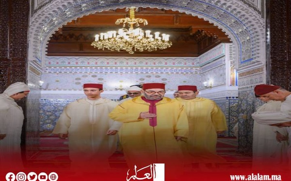 أمير المؤمنين يترأس حفلا دينيا إحياء لليلة القدر المباركة