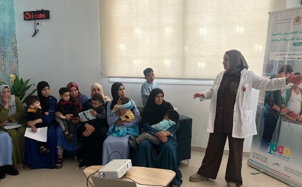 التغذية في صلب الاهتمام الصحي… حملات تحسيسية لفائدة النساء الحوامل بالمضيق الفنيدق