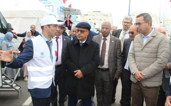 القافلة الطبية المتعددة التخصصات في محطتها الرابعة بمرتيل وتطوان