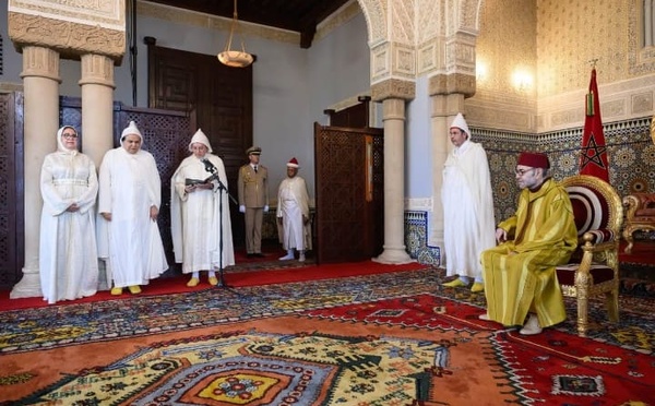 جلالة الملك يستقبل الأعضاء الجدد للمحكمة الدستورية وينصب أدمينو عضوا بمجلسها