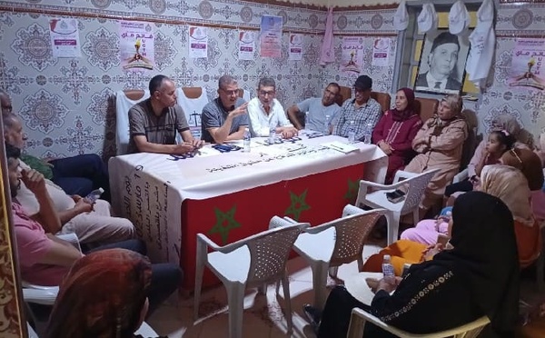 انتخاب قاسم اماني كاتبا للجامعة الحرة للتعليم المنضوي تحت لواء الاتحاد العام للشغالين بالمغرب بمدينة مشرع بلقصيري