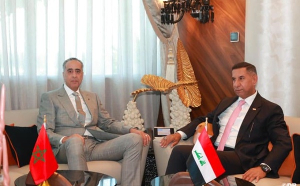 حموشي يستقبل سفير جمهورية العراق بالرباط