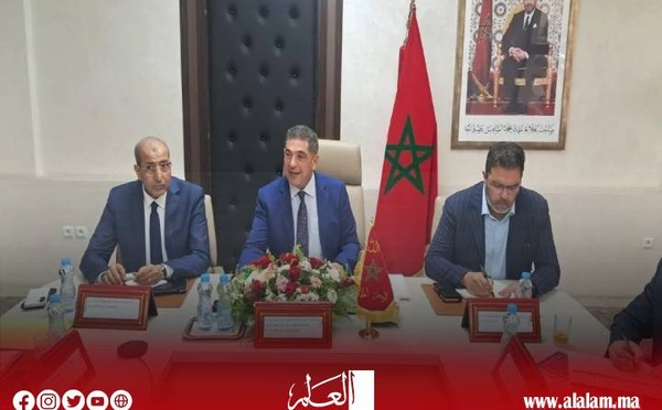 أكادير: مناقشة مدى تقدم مشروع إحداث المحطة الجديدة لتحلية مياه البحر بجهة سوس ماسة