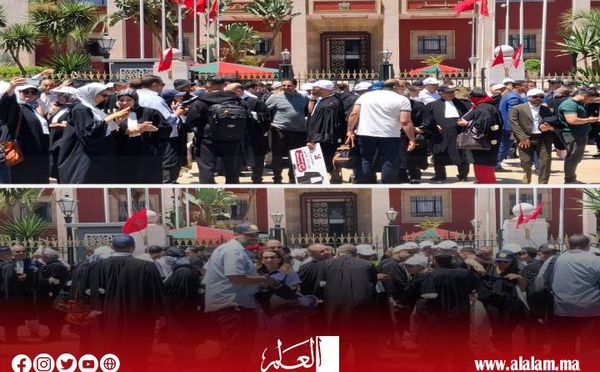جمعية هيئات المحامين بالمغرب تؤكد مواصلة تنفيذ برنامجها الاحتجاجي ضد مشروع قانون المهنة