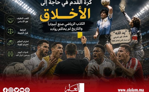 كرة القدم في حاجة إلى الأخلاق: الكذب الرياضي صنع أمجاداً والتاريخ لم يحاكم رواده