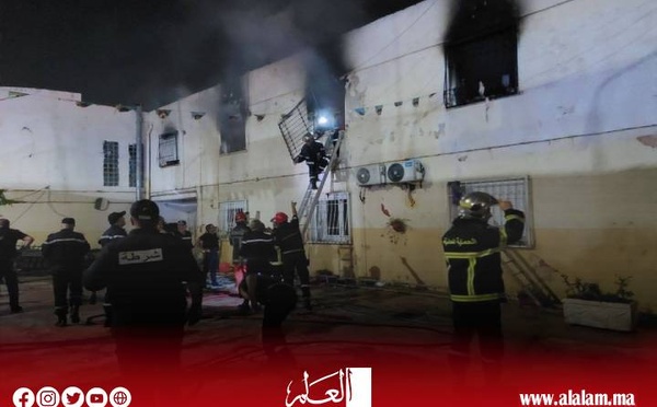 مصرع 11 شخصًا وإصابة 19 آخرين في حريق بدار للأيتام شرق العاصمة الجزائرية
