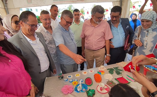 في إطار الحملة الوطنية الثانية لإذكاء الوعي بحقوق الأشخاص في وضعية إعاقة: افتتاح فعاليات "المعرض الدامج الأول" بالقصر الكبير