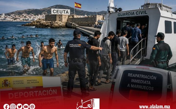 إسبانيا تشيد بجهود المغرب في إحباط آلاف محاولات الهجرة نحو سبتة.. واتفاق على تسريع إعادة المتسللين