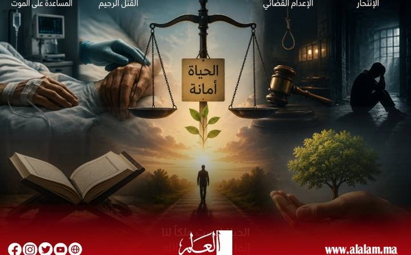 لا أحد يملك حق تقرير لحظة رحيل الروح البشرية؟ المساعدة على الموت والقتل الرحيم والإعدام القضائي والانتحار... طرق مختلفة لقتل النفس بدون وجه حق