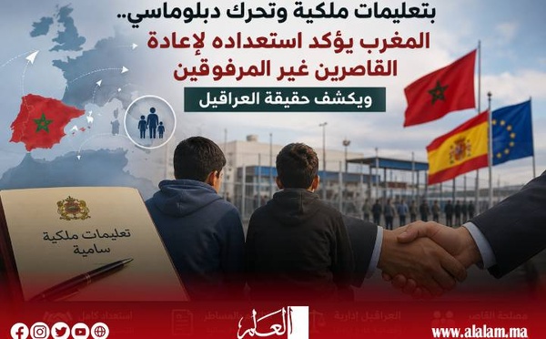 بتعليمات ملكية.. المغرب يؤكد استعداده لإعادة القاصرين غير المرفوقين ويكشف أسباب تعثر العملية