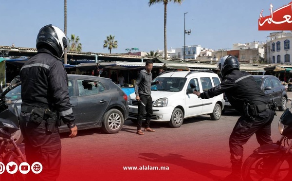رصاص الشرطة يوقف جانحاً هدد أمنيين بسكين بعد سرقة سيارات في أكادير