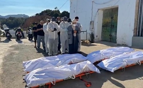 جثامين‭ ‬ضحايا‭ ‬سبتة‭ ‬تدخل‭ ‬مرحلة‭ ‬الدفن‭ ‬وسط‭ ‬غموض‭ ‬يلف‭ ‬هويات‭ ‬العشرات‭ ‬ومطالب‭ ‬مغربية‭ ‬بكشف‭ ‬مصيرهم