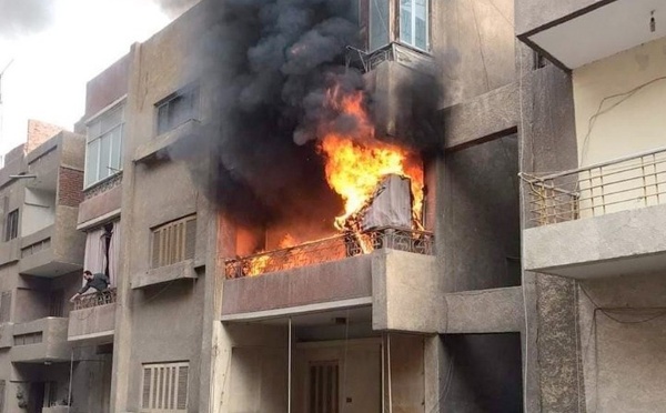 الإطفائيون يسيطرون على حريق داخل شقة سكنية بحي المحصحص بالعرائش