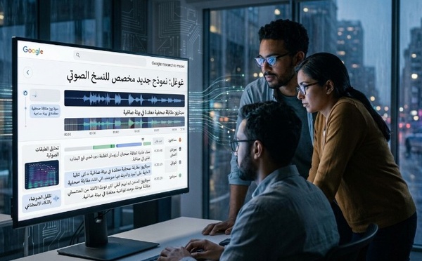 "غوغل" تطلق نموذجا جديدا مخصصا لعمليات النسخ الصوتي