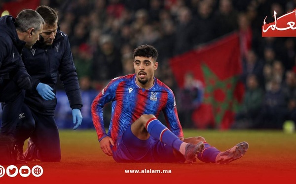 إصابة في الرباط الصليبي تُبعد شادي رياض عن المنتخب المغربي