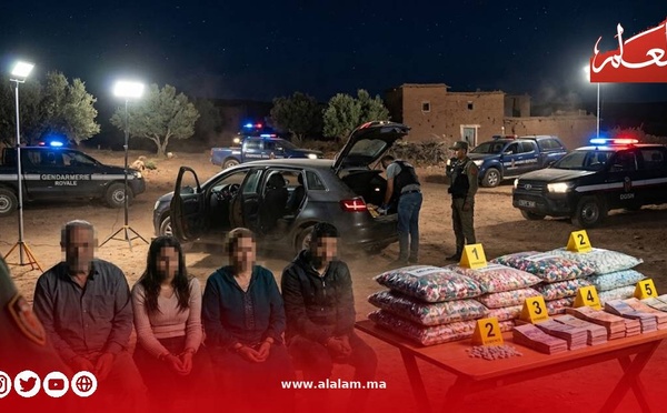 تفكيك شبكة عائلية لتسويق المهلوسات وحجز أكثر من 3 آلاف قرص مخدر