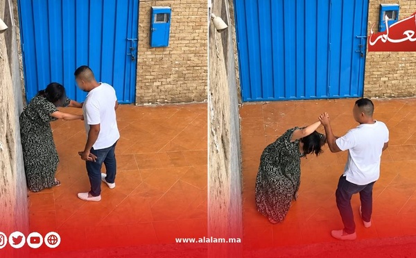من العطلة إلى الحراسة النظرية.. فيديو تعنيف سيدة يورّط شرطياً بإنزكان