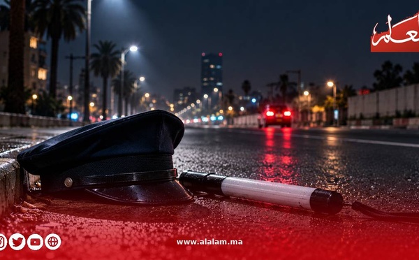 الدار البيضاء: مصرع شرطي أثناء أداء مهامه وتوقيف سائقة مشتبه فيها