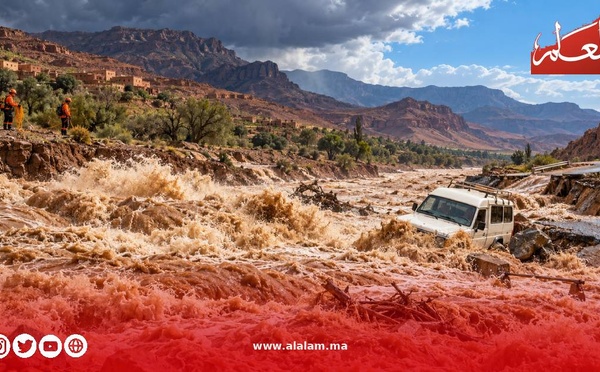 سيول جارفة تخلف ضحايا بأزيلال وزاكورة وتقطع طرقاً بالحوز