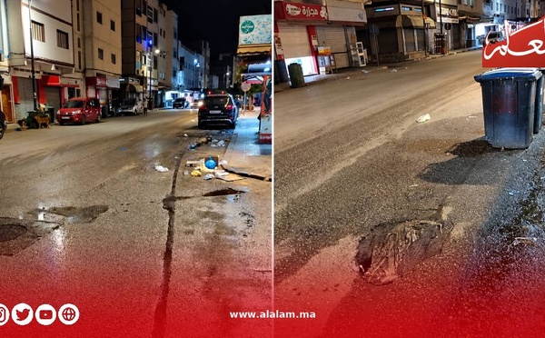 الحسيمة.. إمزورن… شارع رئيسي يغرق في الإهمال والساكنة تتساءل متى يتحول وعد التأهيل إلى واقع؟