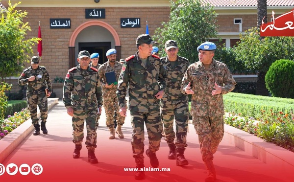 بريظ يبحث التنسيق الميداني مع القائد الجديد لقوة البعثة الأممية بأكادير