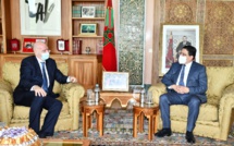 بوريطة ولقجع يستقبلان رئيس الفيفا في زيارة رسمية له بالمغرب