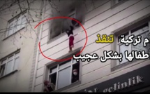 إمرأة تركية تلقي بأطفالها من الطابق الرابع+فيديو